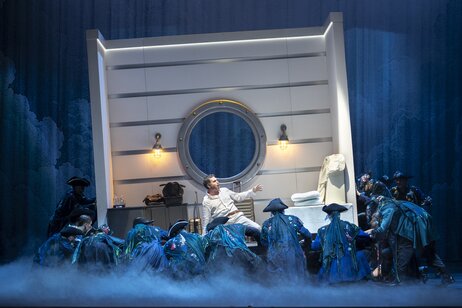 Mauro Borgioni (Paride), choir | © Birgit Gufler