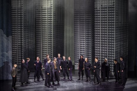 Filippo Mineccia (Adrasto), Federico D. E. Sacchi (Cecrope), choir | © Birgit Gufler