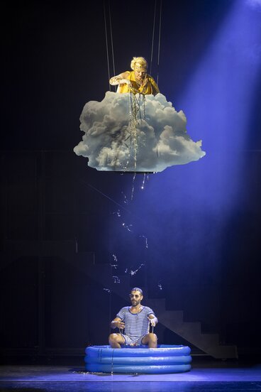 Sophie Rennert (Giunone), Rocco Cavalluzzi (Momo) | © Birgit Gufler