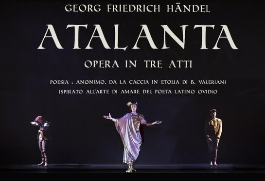 Silvia Porcellini (Atalanta), Pierre Gennaï (Mercurio), Sarah Hayashi (Meleagro)