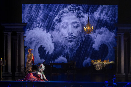 Pierre Gennaï (Mercurio), Silvia Porcellini (Atalanta) | © Birgit Gufler Pierre Gennaï (Mercurio), Silvia Porcellini (Atalanta) | © Birgit Gufler