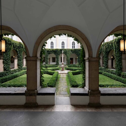 Volkskunstmuseum Innenhof | © Alexander Haiden