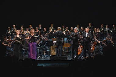 Klangerlebnis bei "Beethoven!" im Tiroler Landestheater © Michael Venier