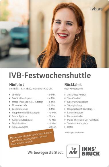 IVB Festwochen-Shuttle 2025