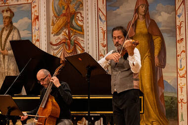 Café Zimmermann im  im Spanischen Saal von Schloss Ambras  © Innsbrucker Festwochen / Celina Friedrichs