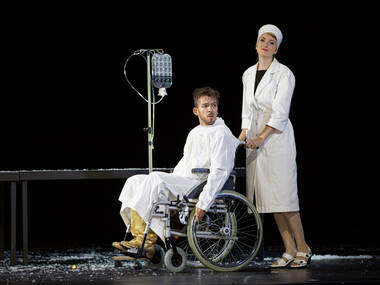 Yevhen Rakhmanin (Theodorus) & Alice Lackner (Olga) © Birgit Gufler © Birgit Gufler