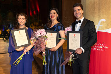 Charlotte Bowden, Mathilde Ortscheidt & Giacomo Nanni  © Die Fotografen