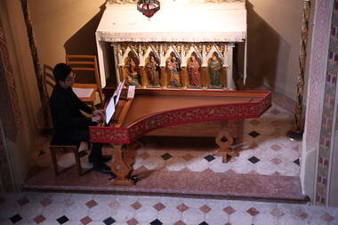 Solo cembalo © Leonie Schiessendoppler