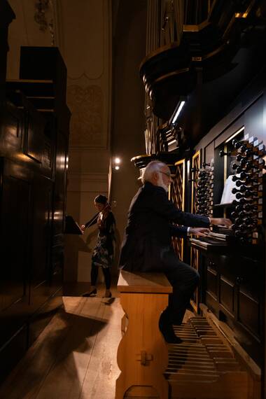 Saiten und Orgeln © Leo Binder