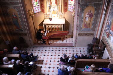 Solo cembalo © Leonie Schiessendoppler