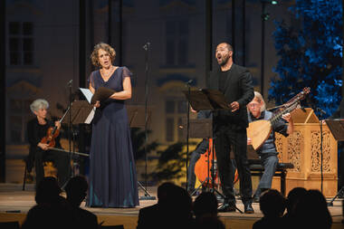 Marianne Beate Kielland und Christophe Dumaux © Michael Venier