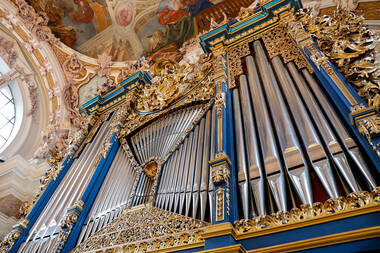 Jörg Halubek im Dom zu St. Jakob © Innsbrucker Festwochen / Celina Friedrichs