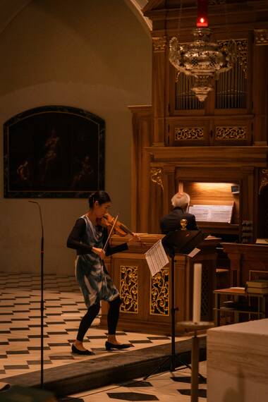 Saiten und Orgeln © Leo Binder