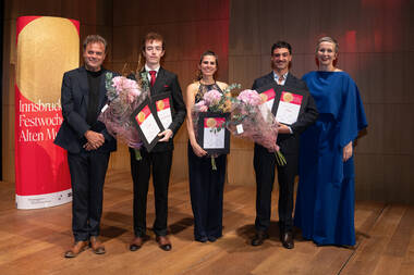 Ottavio Dantone, Pierre Gennaï, Magdalena Hinz, Salvador Simão, Eva-Maria Sens © Birgit Pichler