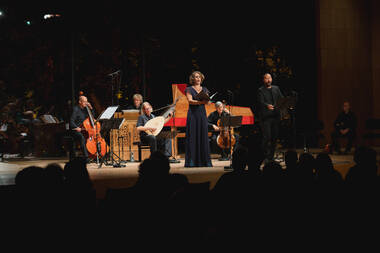 Marianne Beate Kielland und Christophe Dumaux mit dem Freiburger BarockConsort © Michael Venier