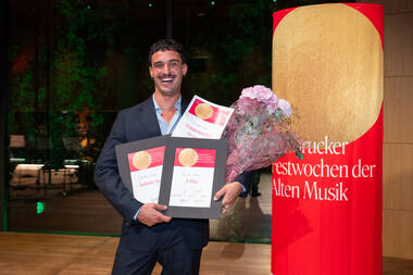 Salvador Simão (1. Platz, Publikumspreis, Engagement bei den Resonanzen Wien) © Birgit Pichler