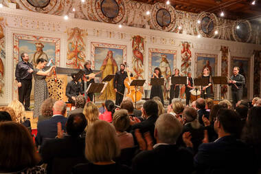 Concerto Scirocco im Spanischen Saal von Schloss Ambras © Innsbrucker Festwochen / Celina Friedrichs