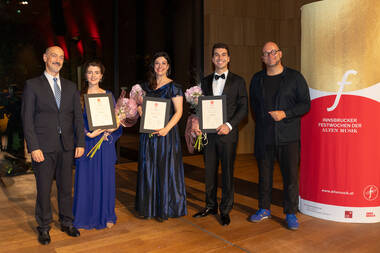 Alessandro De Marchi, Charlotte Bowden, Mathilde Ortscheidt, Giacomo Nanni und Sebastian Schwarz Alessandro De Marchi, Charlotte Bowden, Mathilde Ortscheidt, Giacomo Nanni und Sebastian Schwarz © Die Fotografen