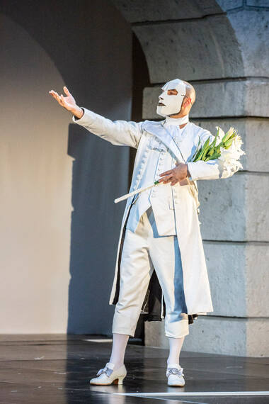 Apollo e Dafne Schattentheater Altretracce;
© Innsbrucker Festwochen / Rupert Larl