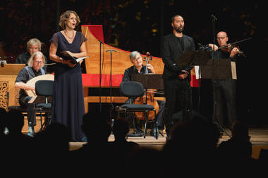 Marianne Beate Kielland und Christophe Dumaux mit dem Freiburger BarockConsort © Michael Venier