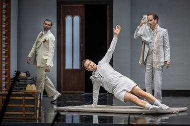 Bruno de Sà (Aminta), Raffaele Pe (Megacle) & Bejun Mehta (Licida) © Birgit Gufler