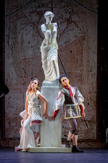 Eleonora Bellocci (Ottavia) & Samuel Marino (Postumio) © Birgit Gufler