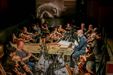 Innsbrucker Festwochenorchester mit. Alessandro De Marchi © Birgit Gufler