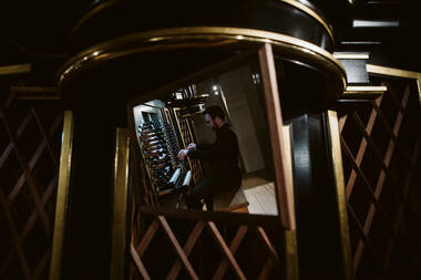 Vespro Veneziano Einblicke ins Orgelspiel in der Stiftskirche Wilten © Felix Pirker
