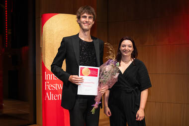 Jonathan Eyers, Anja Aumüller © Birgit Pichler