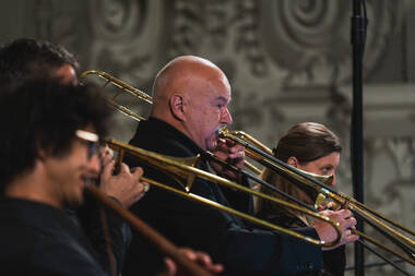 Diego Fasolis, I Barocchisti, Solisti e Coro della Radiotelevisione svizzera in der Hofkirche  © Michael Venier