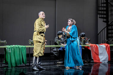 Luigi De Donato (Alcandro) & Margherita Maria Sala (Aristea) © Birgit Gufler