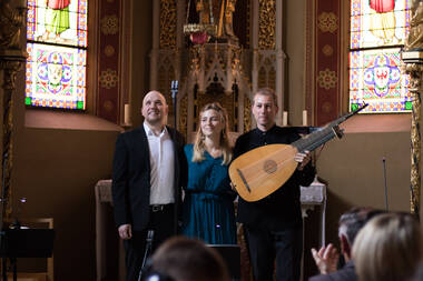 Suzanne Jerosme, Jan Cizmar, Eric Jurenas © Innsbrucker Festwochen / Lea Kurz