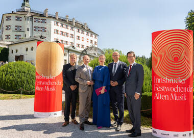 Ottavio Dantone, Johannes Anzengruber, Eva-Maria Sens, Anton Mattle, Markus Lutz © Birgit Pichler