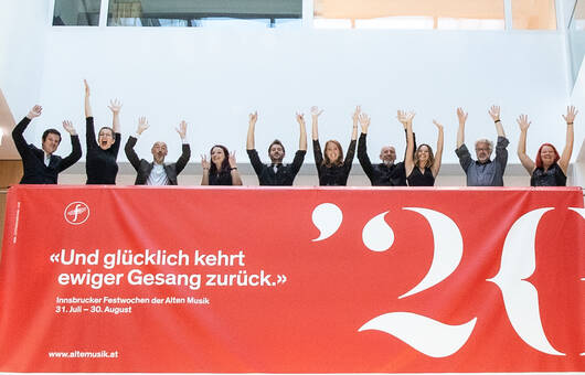 Team Innsbrucker Festwochen der Alten Musik 2021 © Veronika Lercher